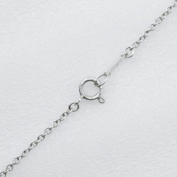 TIFFANY&Co. Bean Necklace Elsa Peretti Silver925 10.9g Women - Picture 5 of 10